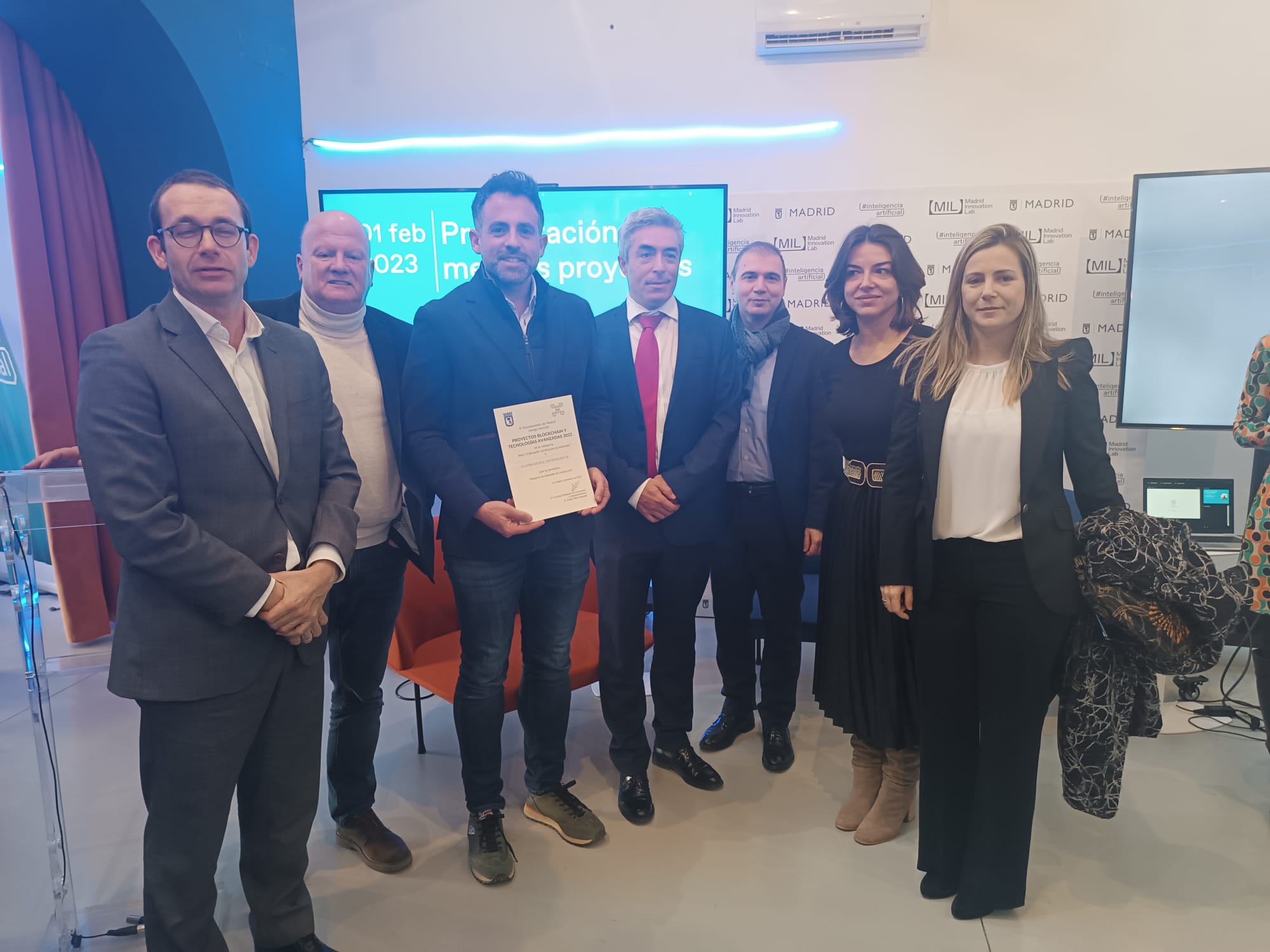 Hemos sido galardonados con un Premio Blockchain y Tecnologías Avanzadas 2022